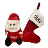 plyšák pre deti mikuláš s menom a mikulášska čižma