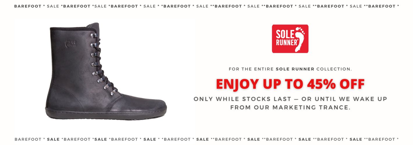 Sole Runner Barefoot shoe sale