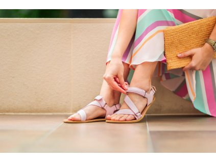 Barefoot sandals Be Lenka Flexi - Pink