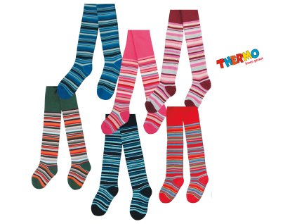 Termo Tights (Socks 98 - 104, Colour Black/Blue)