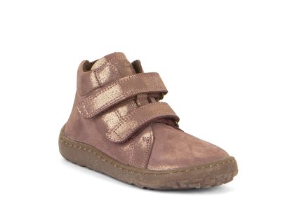 Froddo Barefoot High Tops  - Pink/Gold (G3110252-11)