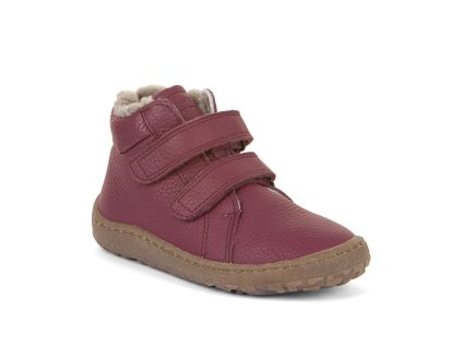 Froddo Barefoot Winter Furry  G3110252-8K Bordeaux