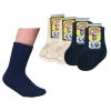 100% wool kids socks - wollweiß (Socks 17 - 18)