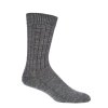 Socks Alpaka Natur, 100% wool, gray, 2 pairs (Size 23 - 26)