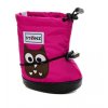 Booties Toddler Owl - Fuchsia (Veľkosť XL)