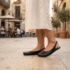Women’s Barefoot Sandals Groundies Arc Black (Size 41)