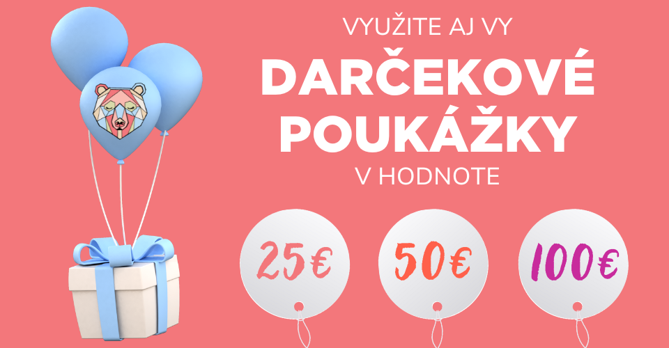 darčekové poukážky