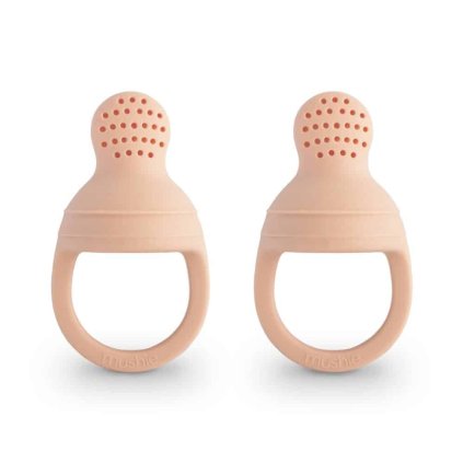 Blush Silicone Fresh Food Feeder p