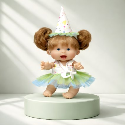 Bábika PEPOTÍN SPECIAL HAPPY BIRTHDAY Kiwi