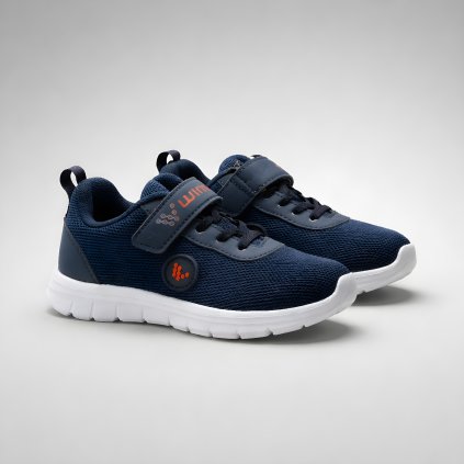 FL51240-2 NAVY/RED detská vychádzková obuv