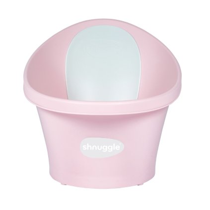 SHNUGGLE vanička bledo ružová / kúpací kýblik / vaňa pre bábätko