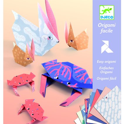 Origami: Zvieracie rodinky