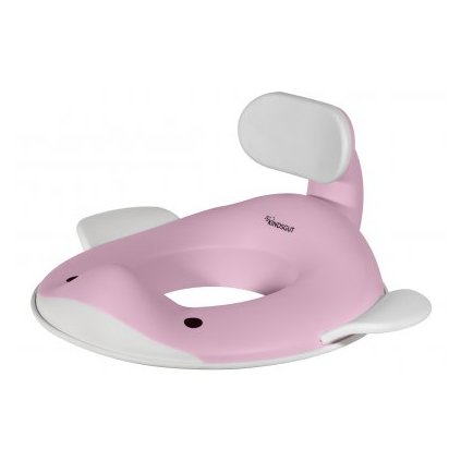 KINDSGUT Sedátko na WC Velryba svetlo rúžová
