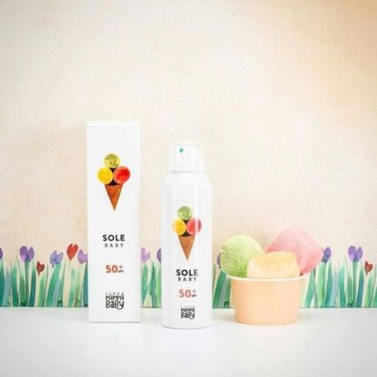 Sole Baby SPF 50+ Opaľovacia emulzia SPF 50+ Linea Mamma Baby