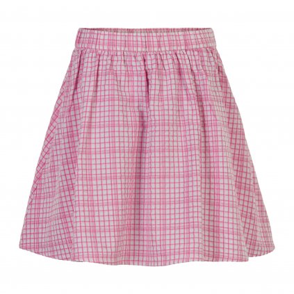 Letná károvaná sukňa Creamie Pink