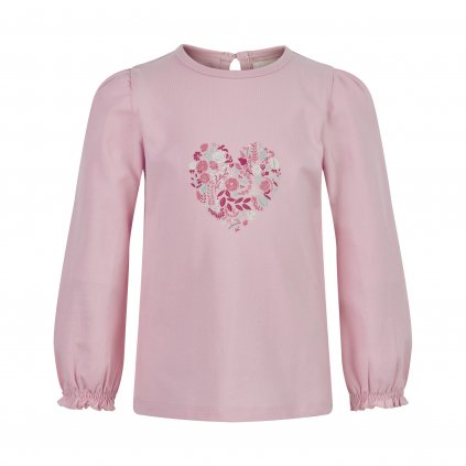 Jarné tričko s dlhým rukávom Creamie Pink