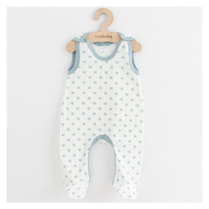 Dojčenské dupačky New Baby Classic II hviezdy modré