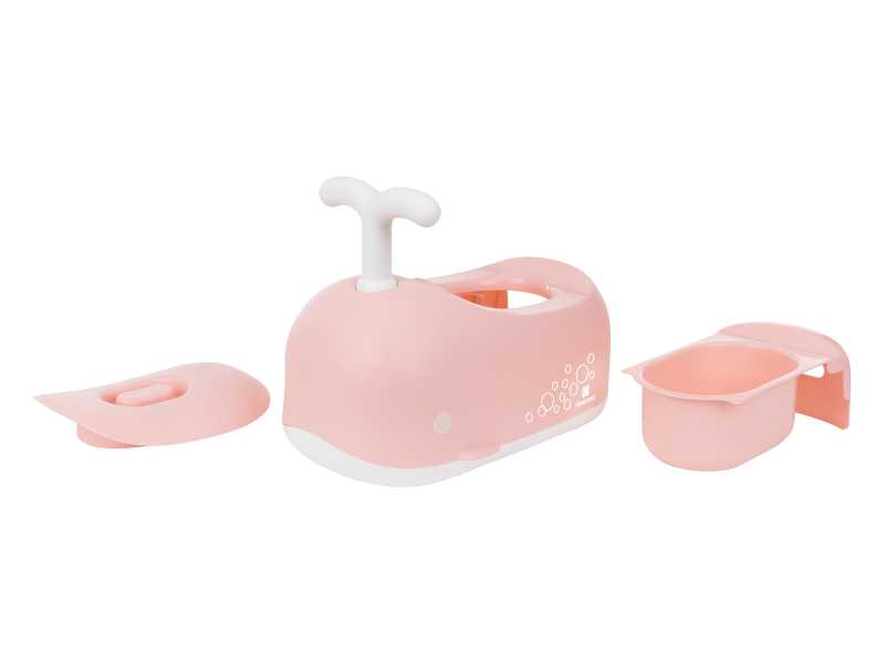 KikkaBoo Nočník veľryba Pink