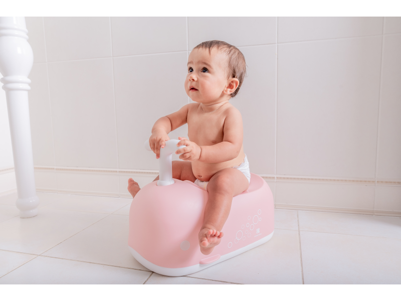 KikkaBoo Nočník veľryba Pink