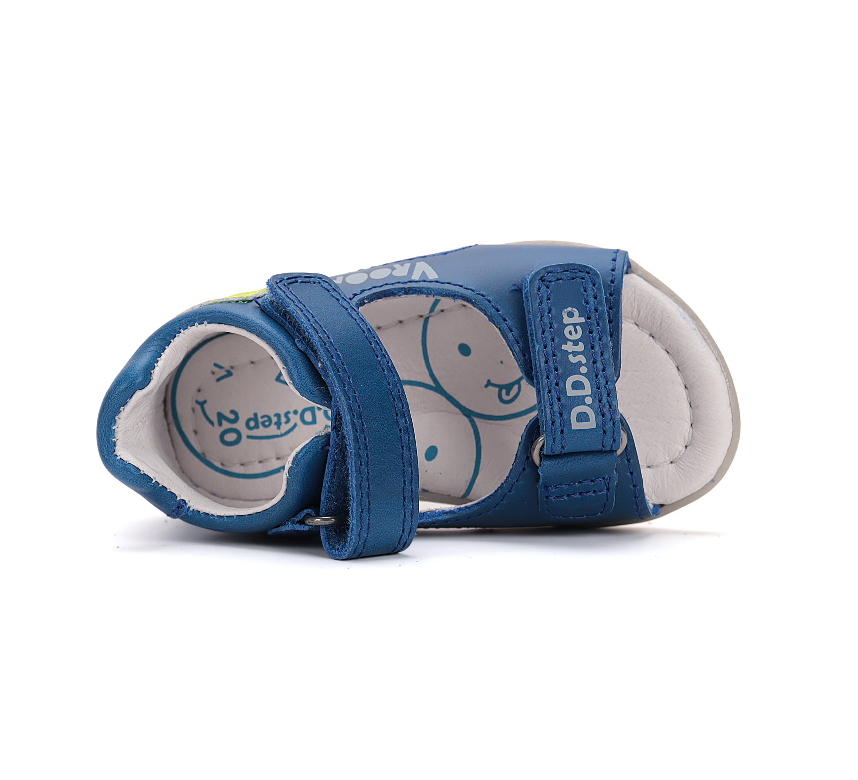 D.D.Step Detské kožené sandále DD step DB-G075-51868 Veľkosť nohy: 21