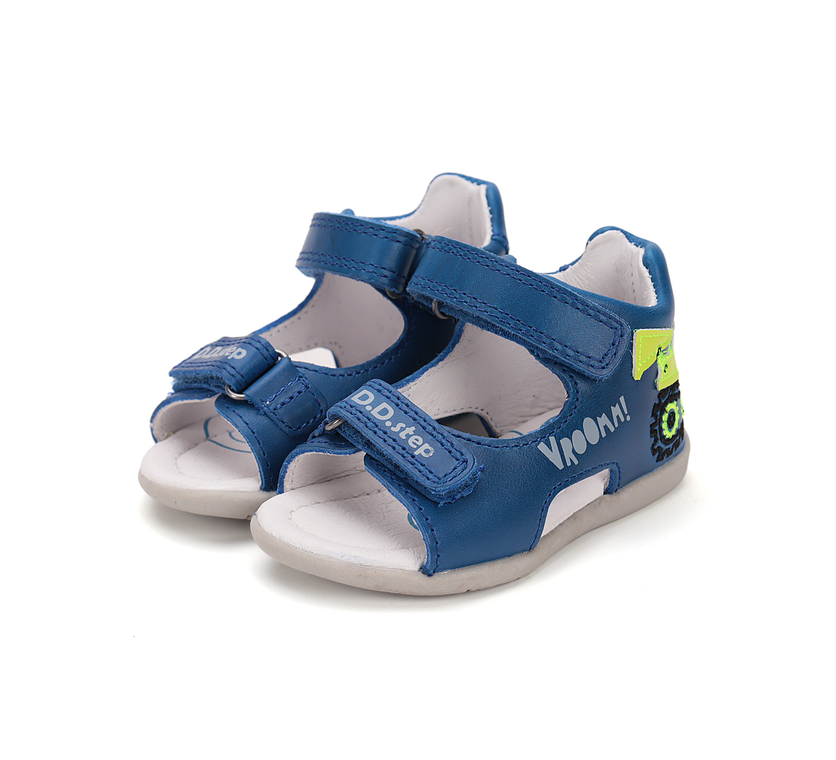 D.D.Step Detské kožené sandále DD step DB-G075-51868 Veľkosť nohy: 21