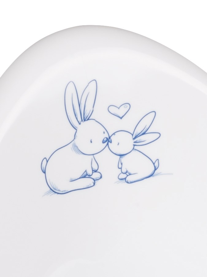 TEGA Detský nočník Bunny biely