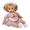 Bábika MUÑECA ÁLEX CON BEBÉ BLONDE