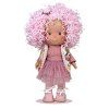 Bábika MUÑECA LITTLE PIPPA PINK WOOL