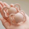 BIBS Supreme symetrické cumlíky z prírodného kaučuku 2ks – veľkosť 2 - Blush Nočný / Vanilla Nočný
