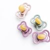 BIBS Supreme symetrické cumlíky z prírodného kaučuku 2ks – veľkosť 2 - Pink Plum / Peach