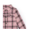 short pink checked jacket for girls from the centr (1)