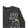 dark grey sweatshirt with graphic message for boys (2)