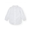 white blouse with rhinestone details for girls fro