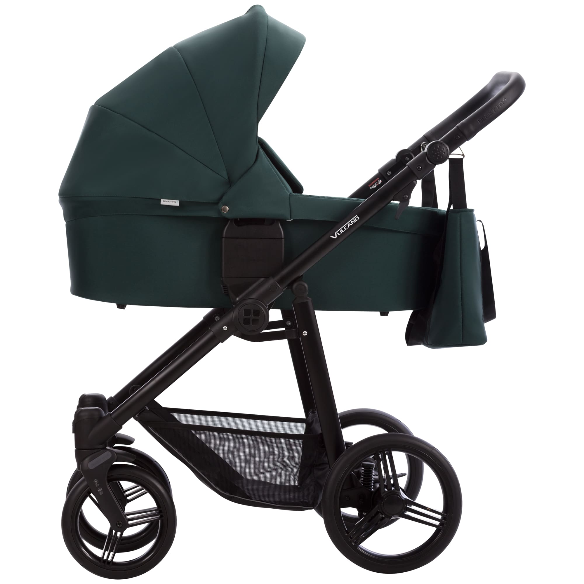 Bebetto kombinovany kočarek VULCANO col.05 BLACK