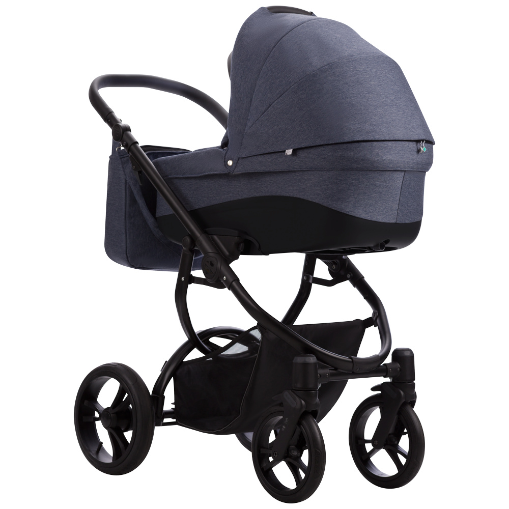 Bebetto kombinovaný kočarek HOLLAND - 02 , black
