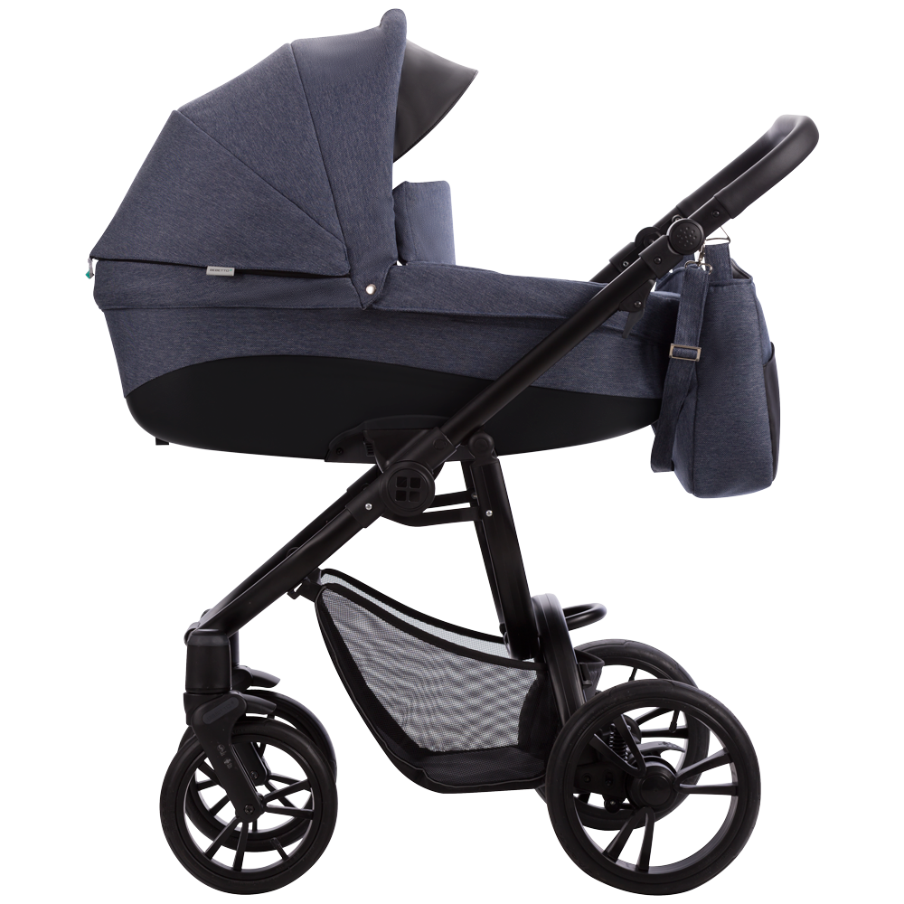 Bebetto kombinovaný kočarek HOLLAND - 02 , black