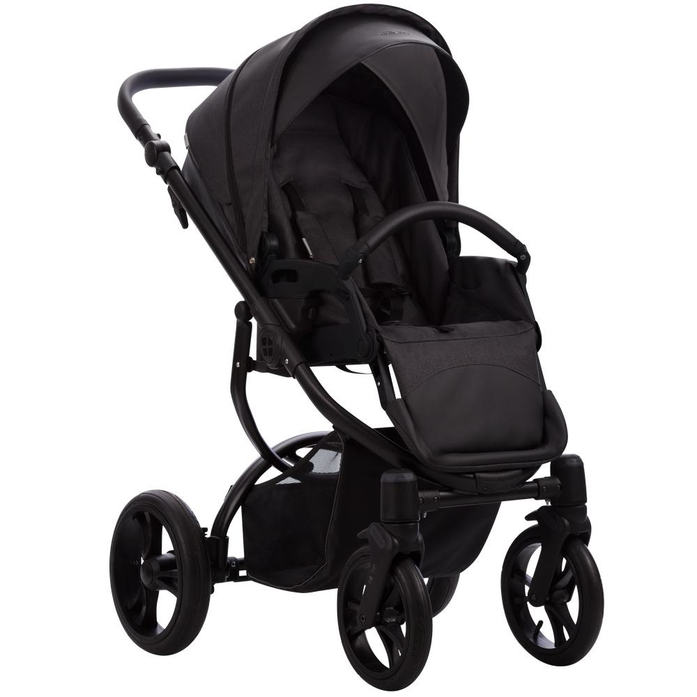 Bebetto kombinovaný kočarek HOLLAND - 03 , black
