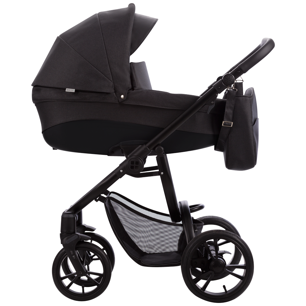 Bebetto kombinovaný kočarek HOLLAND - 03 , black