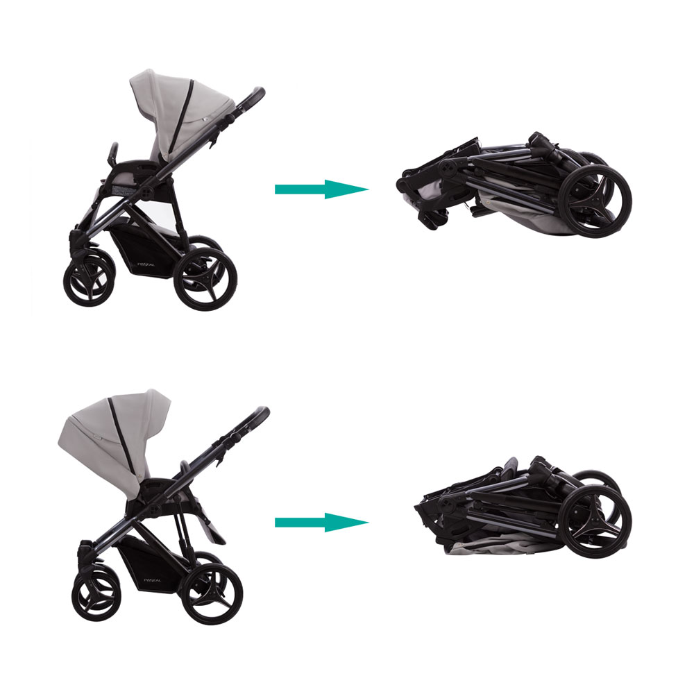 BEBETTO kombinovaný kočarek Pascal Premium Stella 03