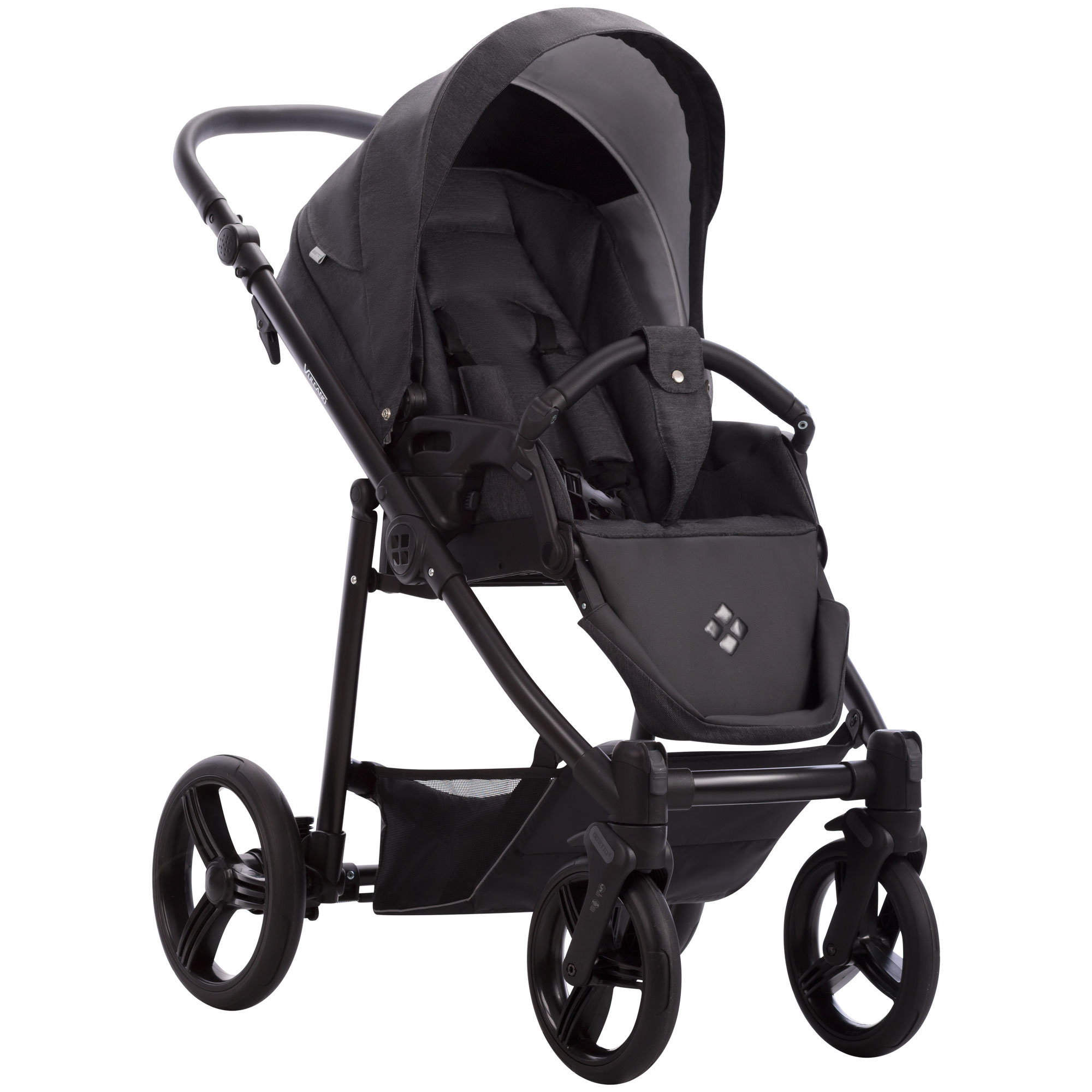 Bebetto kombinovany kočarek VULCANO col.04 BLACK
