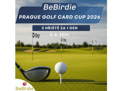 BeBirdie by Prague Golf Card cup