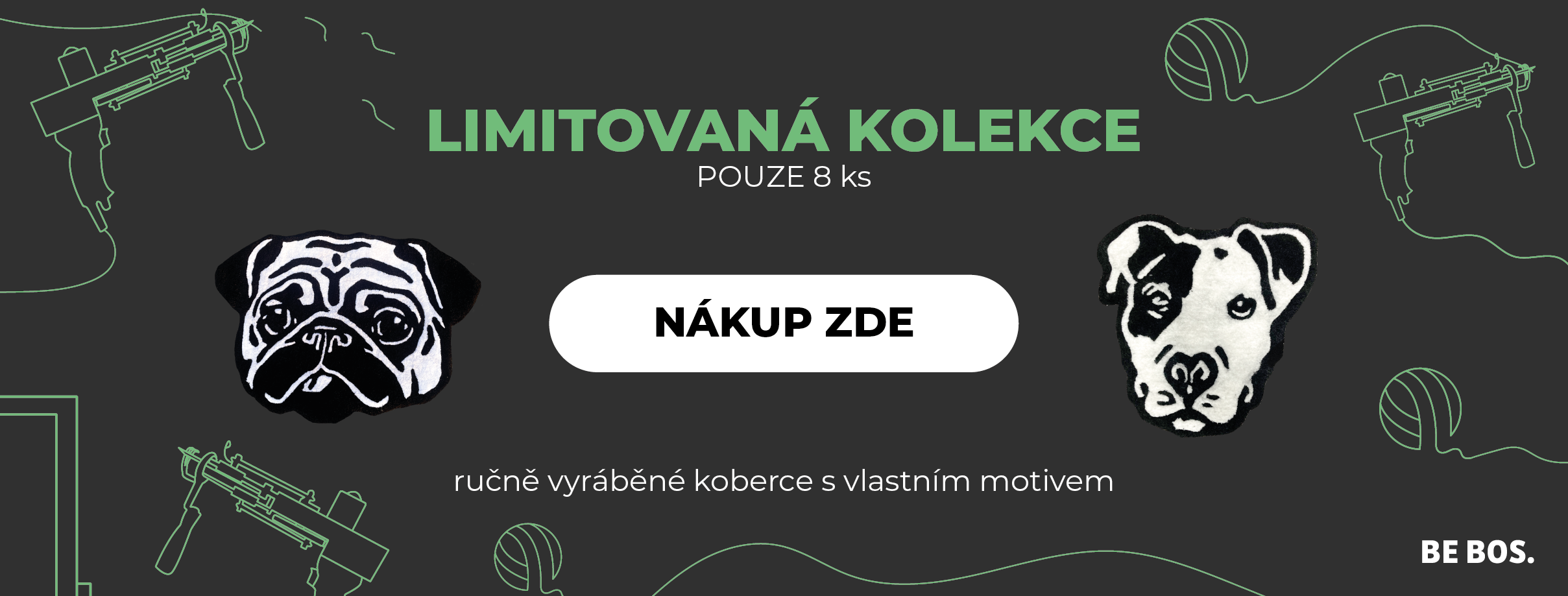 Nová kolekce koberců – už teď na bebos.cz