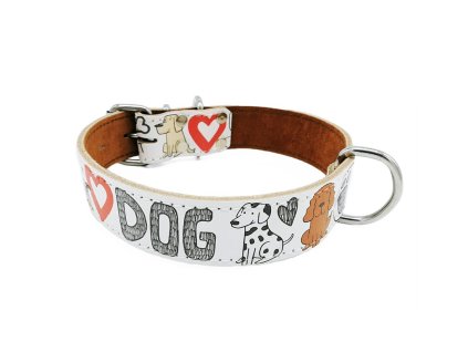 Lederhalsband DOG