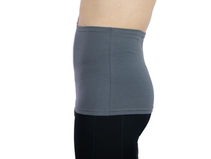 Pánský ledvinový pás Comfort, šedý