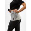 6822 4 hrejivy ledvinovy pas premium sedy mele