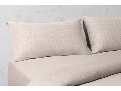 New jersey potah na polštář béžová Velfont