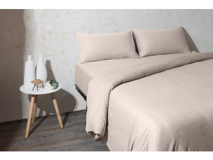 New jersey povlečení béžová Velfont