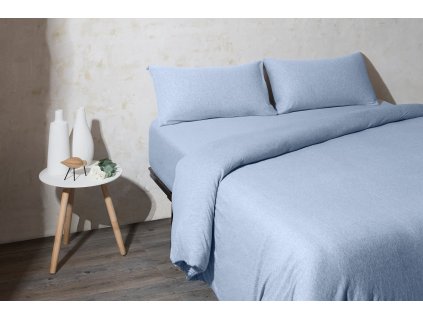 New jersey povlečení modrá Velfont