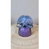 lebka s tekutým jádrem modrofialová