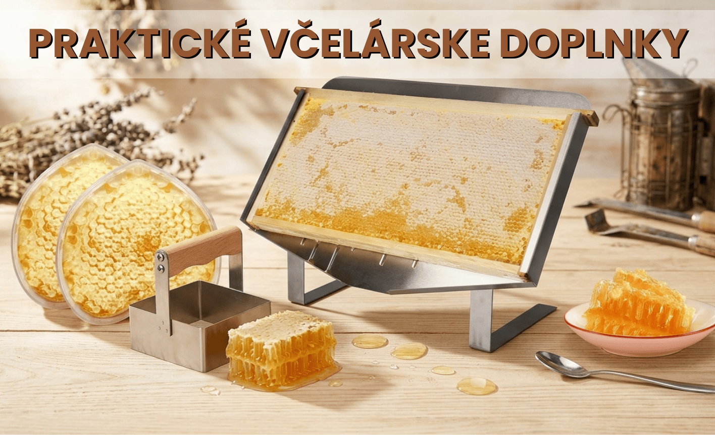 Všetko pre spracovanie plástečkového medu – od nerezového vykrajovača až po darčekové srdiečkové balenia a profesionálne stojany.